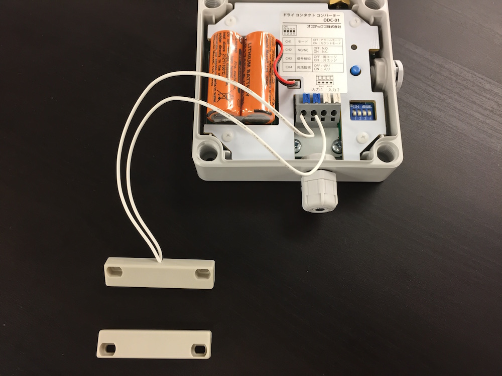 マグネットスイッチとDCCを接続してみたところ